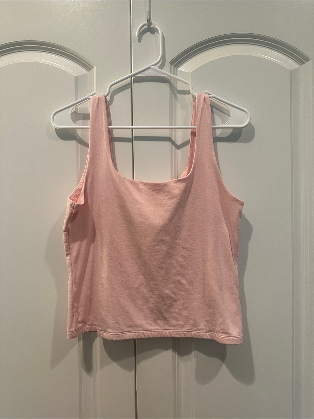 Old Navy Light Pink Cotton Tank Camisole